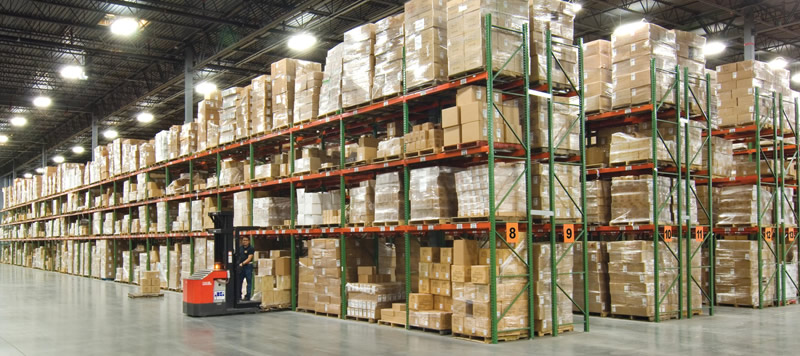Industrial pallet racking warehouse in Austin Texas